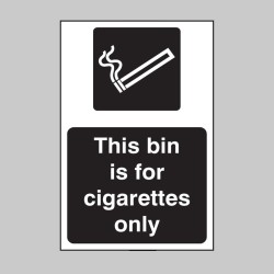 This Bin Is for Cigarettes Only - TESTTTTT!!!!! This Bin Is for Cigarettes Only - TESTTTTT!!!!!
