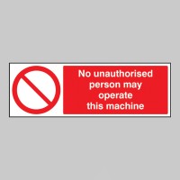 No Unauthorised Person May Operate this Machine - TESTTTTT!!!!! No Unauthorised Person May Operate this Machine - TESTTTTT!!!!!