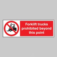 Forklift Trucks Prohibited Beyond this Point - TESTTTTT!!!!! Forklift Trucks Prohibited Beyond this Point - TESTTTTT!!!!!