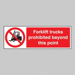 Forklift Trucks Prohibited Beyond this Point - TESTTTTT!!!!! Forklift Trucks Prohibited Beyond this Point - TESTTTTT!!!!!