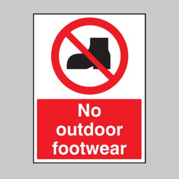 No Outdoor Footwear - TESTTTTT!!!!! 