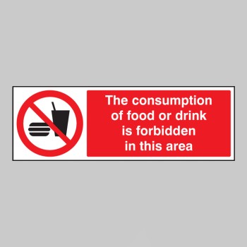 Consumption of Food Or Drink Is Forbidden in this Area - TESTTTTT!!!!! 