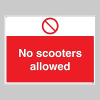 No Scooters Allowed - TESTTTTT!!!!! 