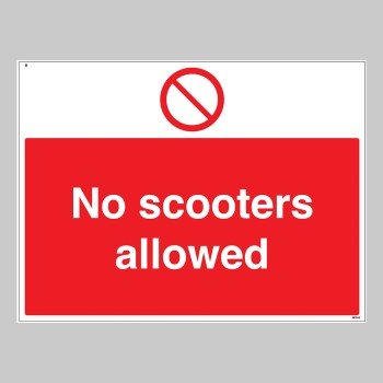 No Scooters Allowed - TESTTTTT!!!!! 