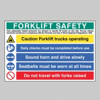 Forklift Safety Multi Message Board - TESTTTTT!!!!! Forklift Safety Multi Message Board - TESTTTTT!!!!!