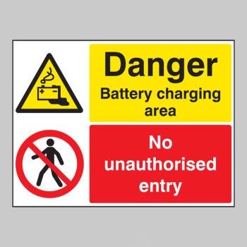 Danger - Battery Charging - No Unauthorised Entry - TESTTTTT!!!!! 