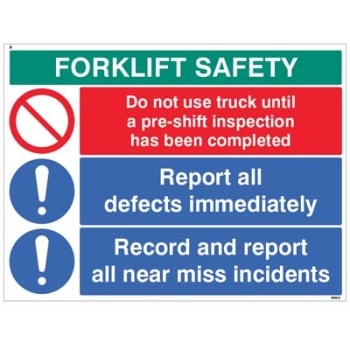 Forklift Safety Report Defects and Near Misses - TESTTTTT!!!!! 