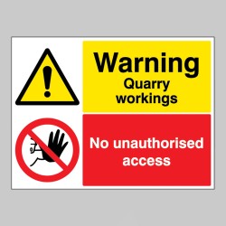Warning - Quarry Workings - Keep Out - TESTTTTT!!!!! Warning - Quarry Workings - Keep Out - TESTTTTT!!!!!