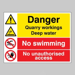 Danger - Quarry Workings - Deep Water - No Swimming - Keep out - TESTTTTT!!!!! Danger - Quarry Workings - Deep Water - No Swimming - Keep out - TESTTTTT!!!!!