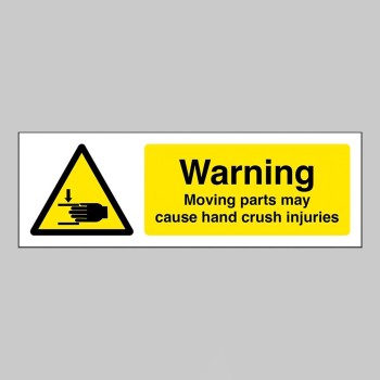 Warning - Moving Parts may cause Hand Crush Injuries - TESTTTTT!!!!! 