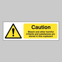 Caution - Bleach and Other Harmful Irritants in this Cupboard - TESTTTTT!!!!! Caution - Bleach and Other Harmful Irritants in this Cupboard - TESTTTTT!!!!!
