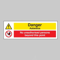 Danger - Asbestos No Unauthorised Persons Beyond this Point - TESTTTTT!!!!! Danger - Asbestos No Unauthorised Persons Beyond this Point - TESTTTTT!!!!!