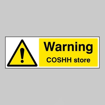 Warning - COSHH Store - TESTTTTT!!!!! Warning - COSHH Store - TESTTTTT!!!!!