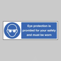 Eye Protection Provided for Your Safety and Must be Worn - TESTTTTT!!!!! 