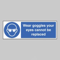 Wear Goggles Your Eyes Cannot be Replaced - TESTTTTT!!!!! 