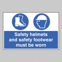 Safety Helmets and Safety Footwear Must be Worn - TESTTTTT!!!!! 
