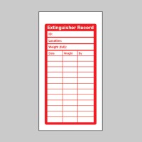 Fire Extinguisher Inspection Record Tags (Pack of 10) - TESTTTTT!!!!! Fire Extinguisher Inspection Record Tags (Pack of 10) - TESTTTTT!!!!!