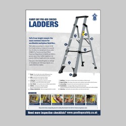 Ladder Inspection Checklist - Poster (A2) - TESTTTTT!!!!! Ladder Inspection Checklist - Poster (A2) - TESTTTTT!!!!!