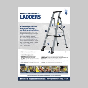 Ladder Inspection Checklist - Poster (A2) - TESTTTTT!!!!! Ladder Inspection Checklist - Poster (A2) - TESTTTTT!!!!!
