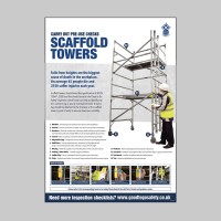 Scaffold Tower Inspection Checklist - Poster (A2) - TESTTTTT!!!!! Scaffold Tower Inspection Checklist - Poster (A2) - TESTTTTT!!!!!
