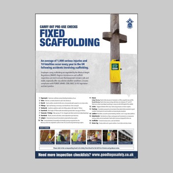 Scaffolding Inspection - Poster - TESTTTTT!!!!! Scaffolding Inspection - Poster - TESTTTTT!!!!!
