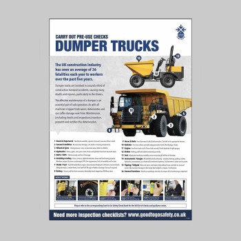 Dumper Truck Inspection Checklist - Poster (A2) - TESTTTTT!!!!! Dumper Truck Inspection Checklist - Poster (A2) - TESTTTTT!!!!!