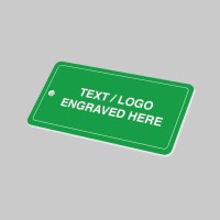 Green Key Fob - White Text - Rectangle - TESTTTTT!!!!! Green Key Fob - White Text - Rectangle - TESTTTTT!!!!!