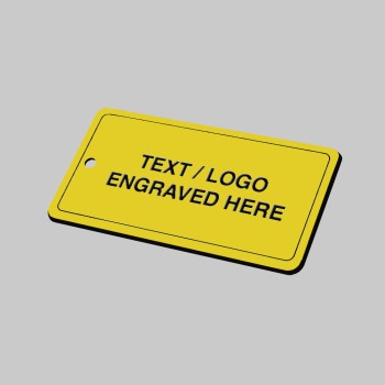 Yellow Key Fob - Black Text - Rectangle - TESTTTTT!!!!! Yellow Key Fob - Black Text - Rectangle - TESTTTTT!!!!!