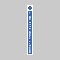 Fire Door Keep Closed - Door Edge Sign - TESTTTTT!!!!! Fire Door Keep Closed - Door Edge Sign - TESTTTTT!!!!!