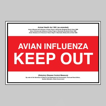 Avian Influenza - Keep Out - Statutory Disease Control Measures - TESTTTTT!!!!! 