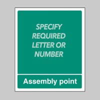 Assembly Point - Portrait - Select Number or Letter - TESTTTTT!!!!! Assembly Point - Portrait - Select Number or Letter - TESTTTTT!!!!!