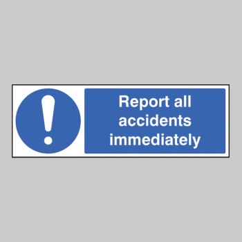 Report All AccIdents Immediately - TESTTTTT!!!!! 