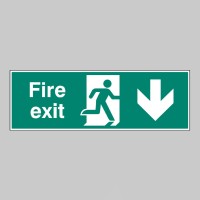 Double Sided Large Fire Exit - Down - TESTTTTT!!!!! Double Sided Large Fire Exit - Down - TESTTTTT!!!!!