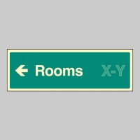Rooms X-Y - Arrow Left (Specify when ordering) - TESTTTTT!!!!! 