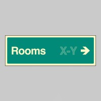 Rooms X-Y - Arrow Right (Specify when ordering) - TESTTTTT!!!!! 