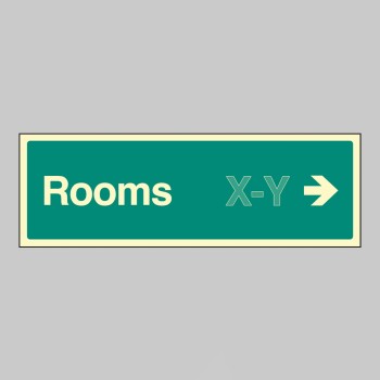 Rooms X-Y - Arrow Right (Specify when ordering) - TESTTTTT!!!!! 