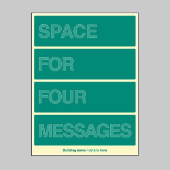 Custom Floor Level ID Board (Space for four) - TESTTTTT!!!!! Custom Floor Level ID Board (Space for four) - TESTTTTT!!!!!