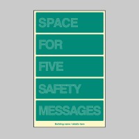 Custom Floor Level ID Board (Space for five) - TESTTTTT!!!!! 