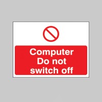Computer Do Not Switch Off Label - TESTTTTT!!!!! Computer Do Not Switch Off Label - TESTTTTT!!!!!