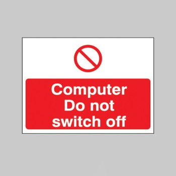 Computer Do Not Switch Off Label - TESTTTTT!!!!! Computer Do Not Switch Off Label - TESTTTTT!!!!!