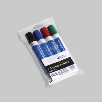 Dry Wipe Markers (Pack of 4 Colours) - TESTTTTT!!!!! 