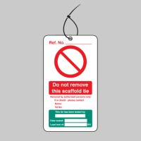 Scaffold Tie Test - Double Sided Tags (Pack of 10) - TESTTTTT!!!!! Scaffold Tie Test - Double Sided Tags (Pack of 10) - TESTTTTT!!!!!