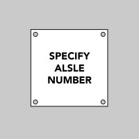 Custom White Aisle Markers - TESTTTTT!!!!! Custom White Aisle Markers - TESTTTTT!!!!!