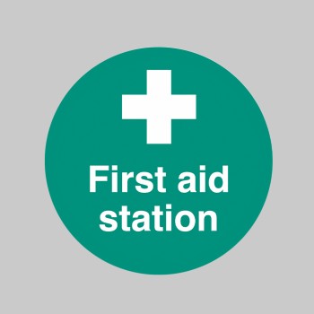 First Aid Station - Floor Graphic - TESTTTTT!!!!! 