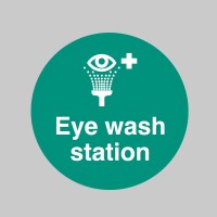 Eye Wash Station - Floor Graphic - TESTTTTT!!!!! 