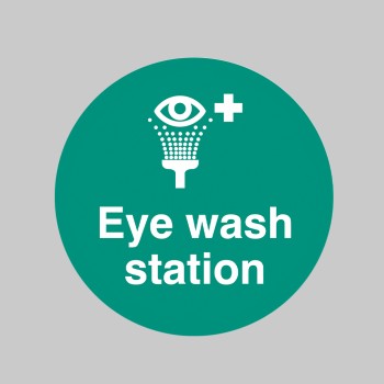 Eye Wash Station - Floor Graphic - TESTTTTT!!!!! Eye Wash Station - Floor Graphic - TESTTTTT!!!!!