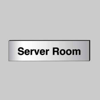 Server Room - Engraved - Aluminium / Brass Effect - TESTTTTT!!!!! Server Room - Engraved - Aluminium / Brass Effect - TESTTTTT!!!!!