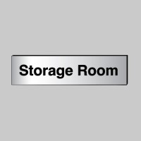 Storage Room - Engraved - Aluminium / Brass Effect - TESTTTTT!!!!! Storage Room - Engraved - Aluminium / Brass Effect - TESTTTTT!!!!!