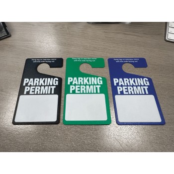 Parking Permit Mirror Hangers - TESTTTTT!!!!! 
