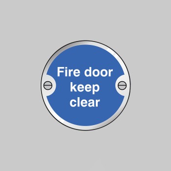 Fire Door Keep Clear Disc - TESTTTTT!!!!! 